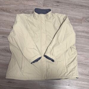 Women’s Plus Lands End Beige Jacket